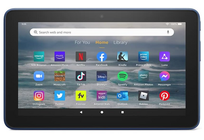 Amazon Fire 7 tablet, 7”, 16 GB storage, No Lockscreen Ads