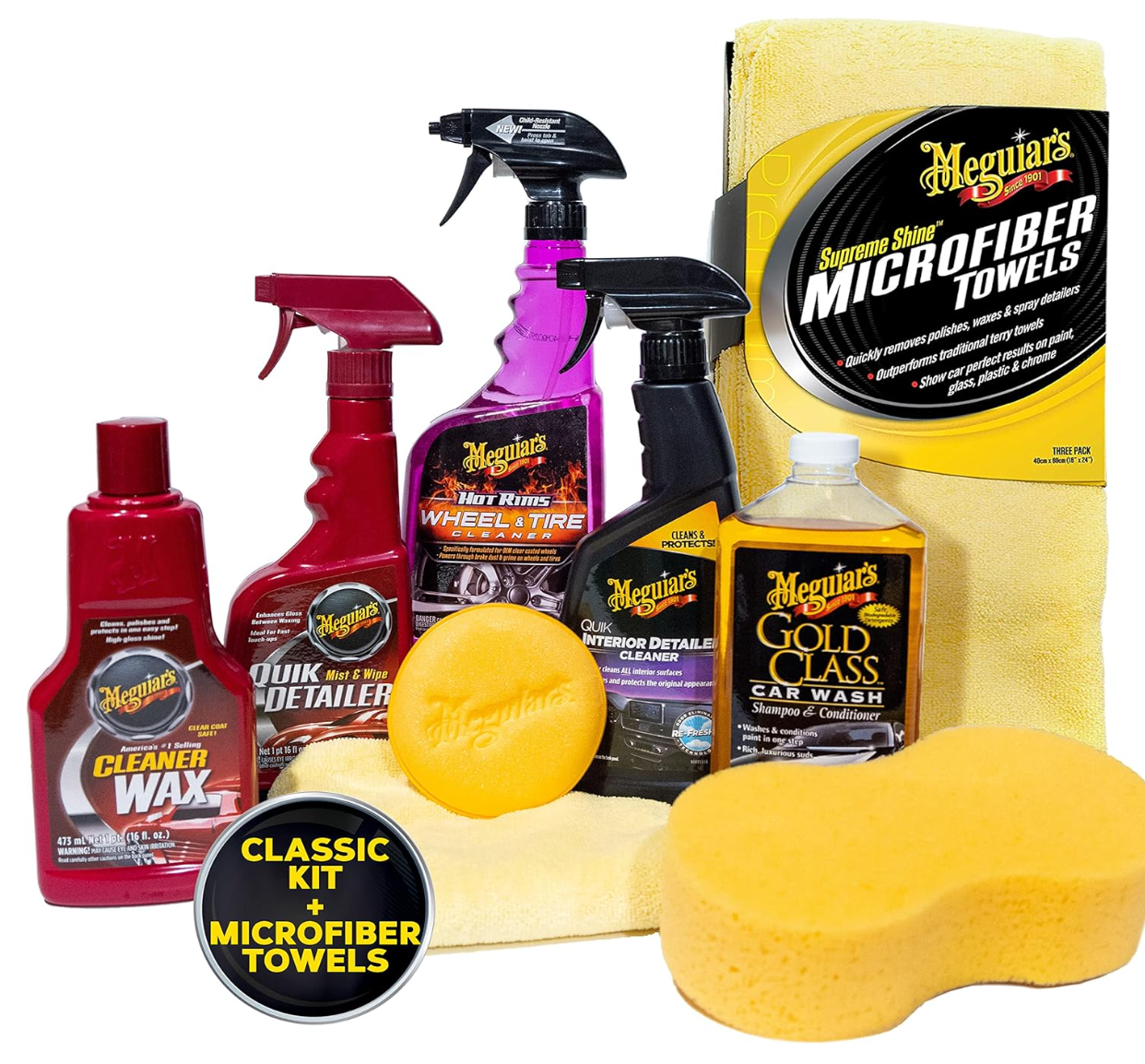 Meguiar's Classic Car Wash Kits