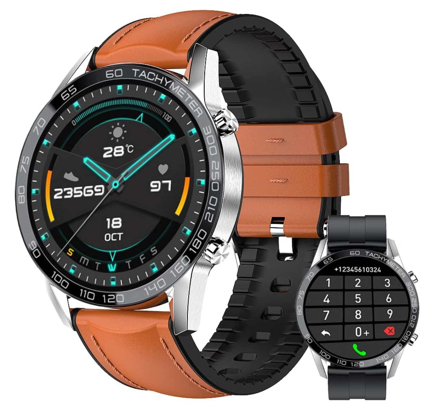 FILIEKEU Men Smart Watch for Android iOS