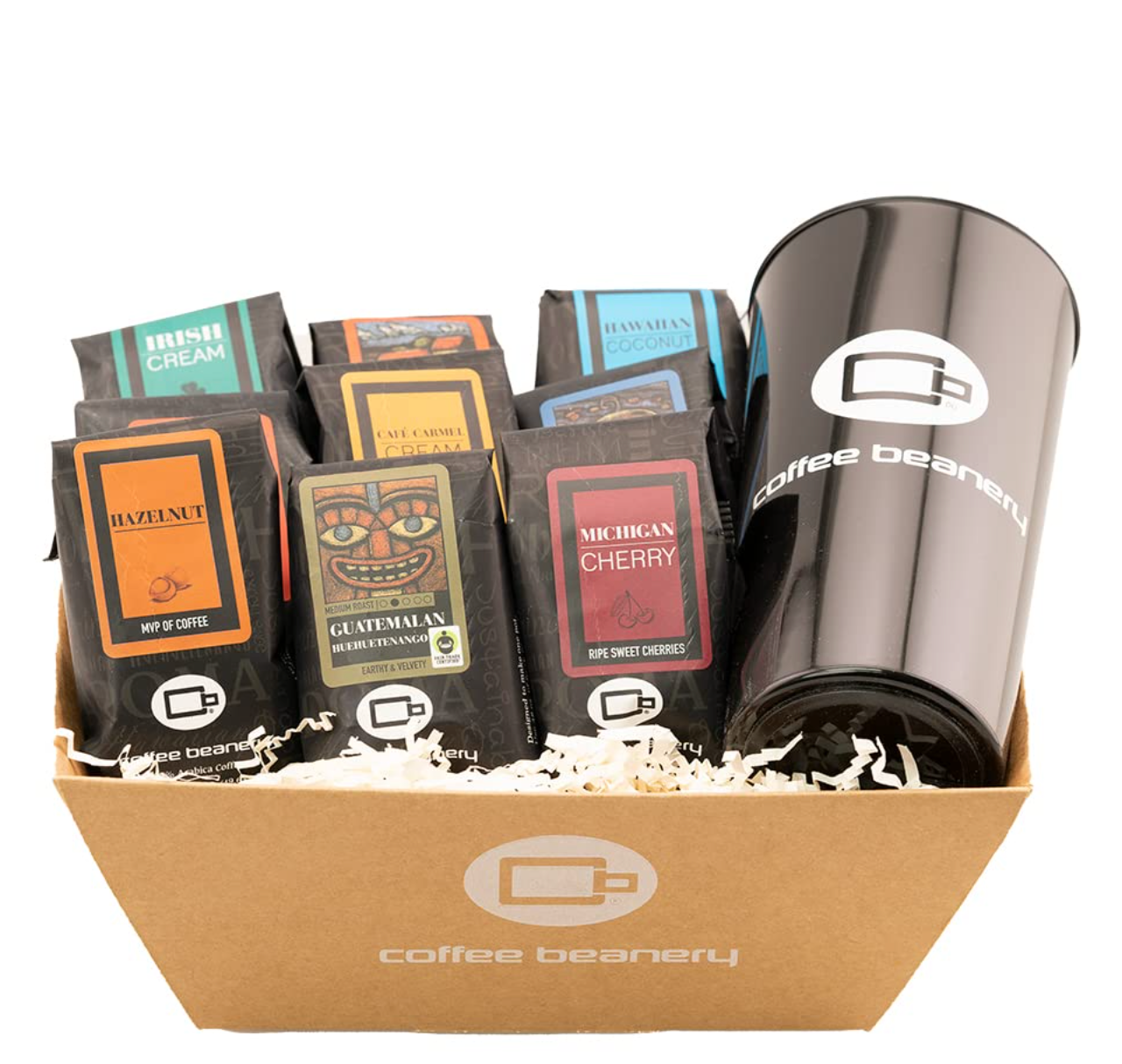 Specialty Coffee Gift Basket with Mug