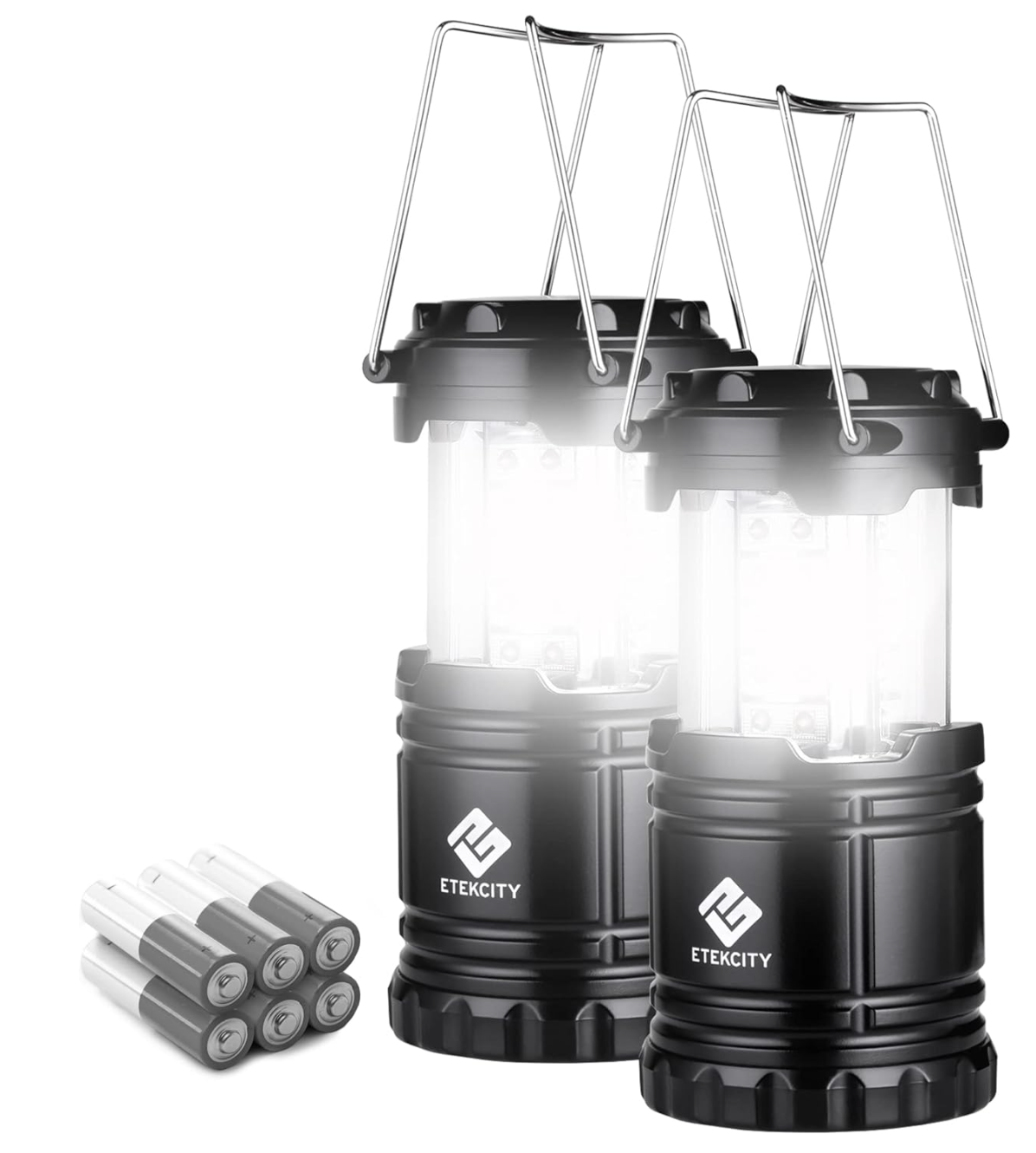 Etekcity LED Lantern Flashlight, 2 pack