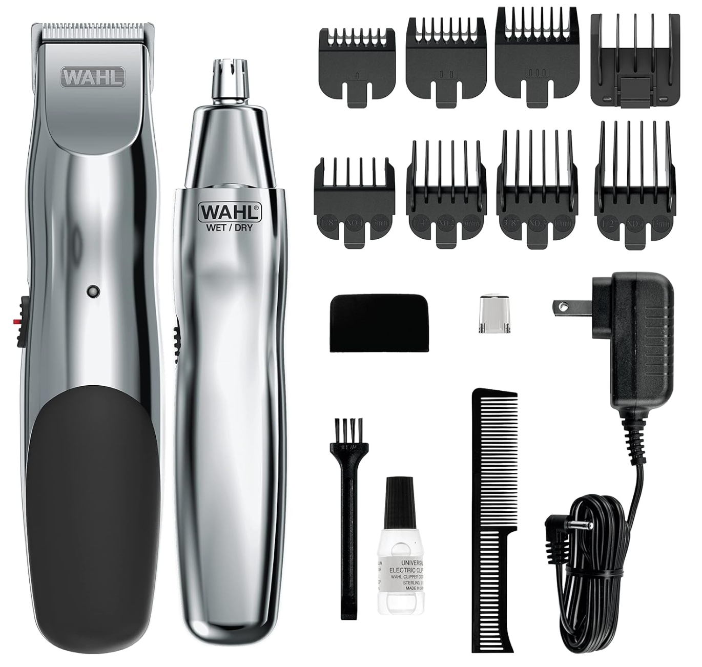 Wahl Groomsman Rechargeable Hair and Nose Trimmer