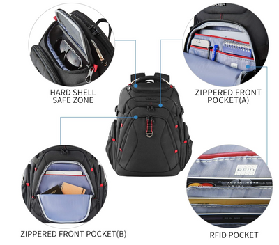 Travel Laptop Backpack 17.3 Inch