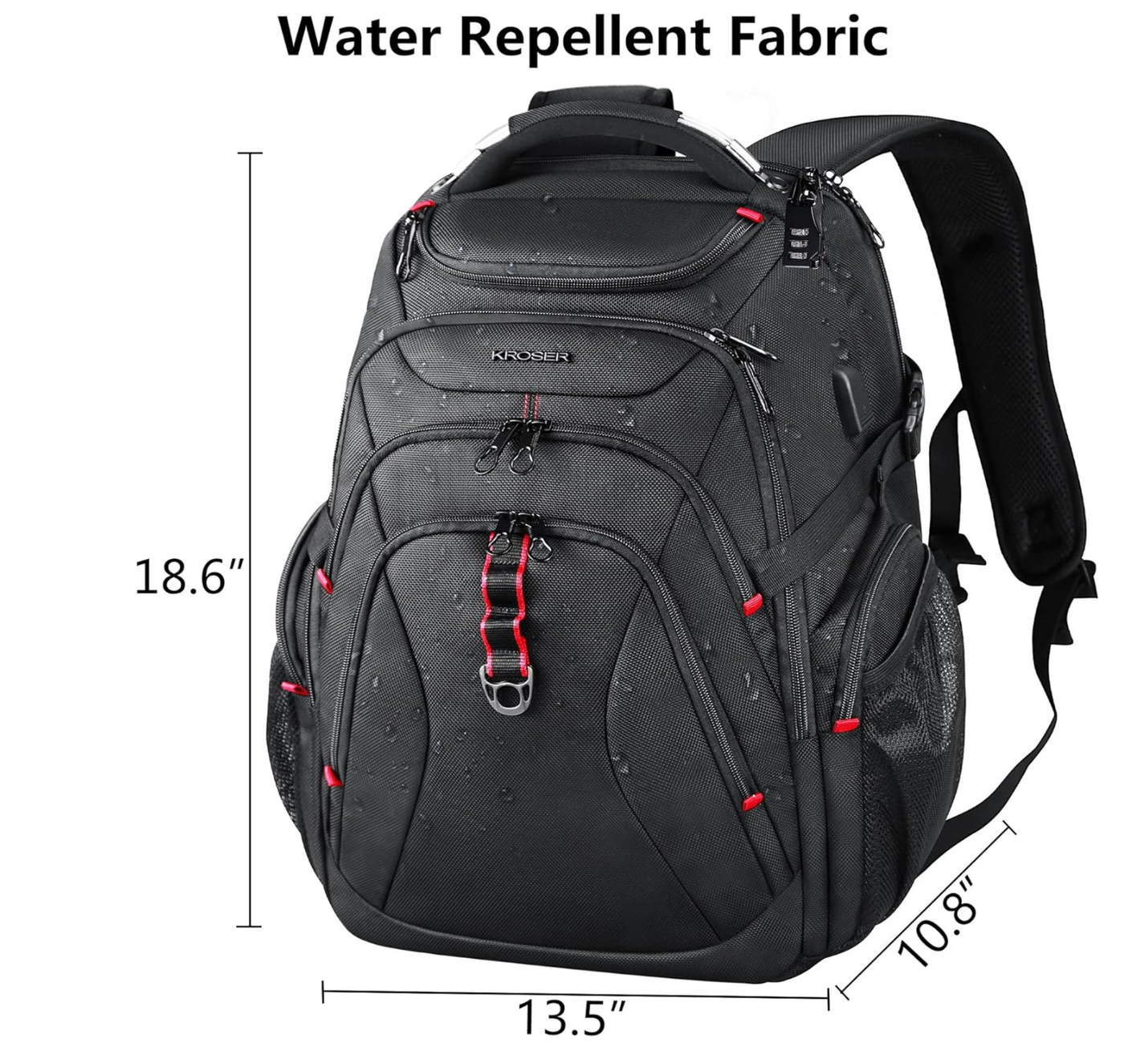 Travel Laptop Backpack 17.3 Inch