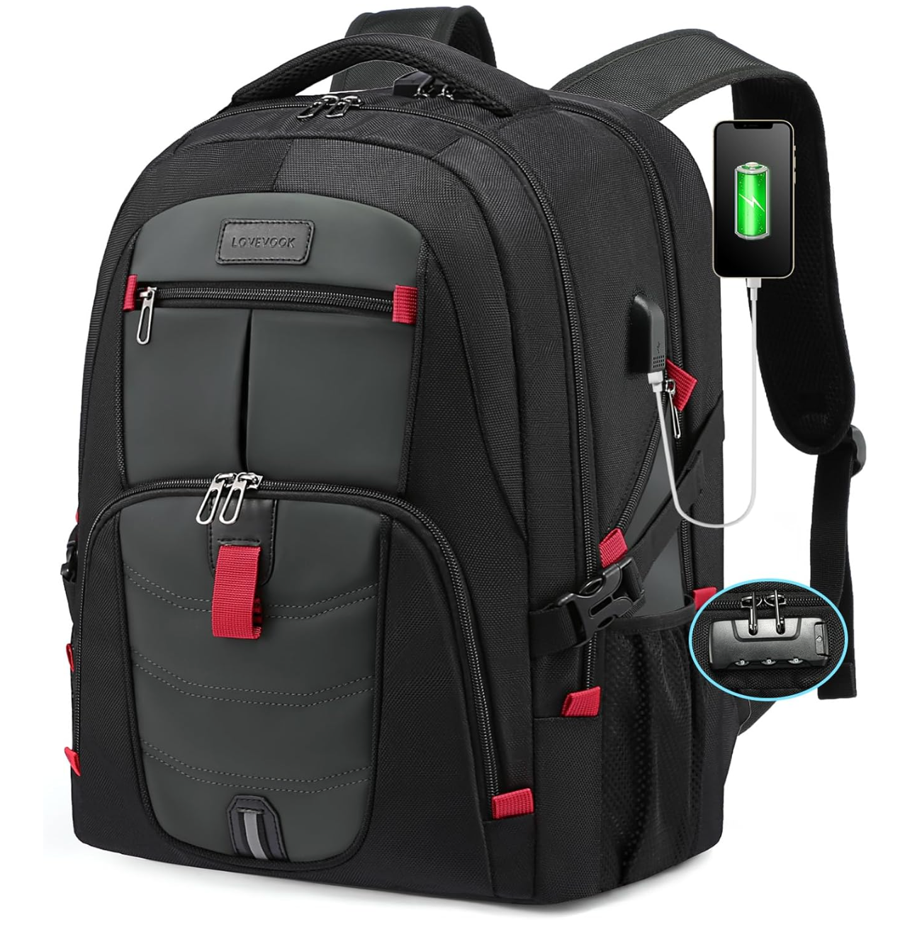 Laptop Backpack, 17-inch