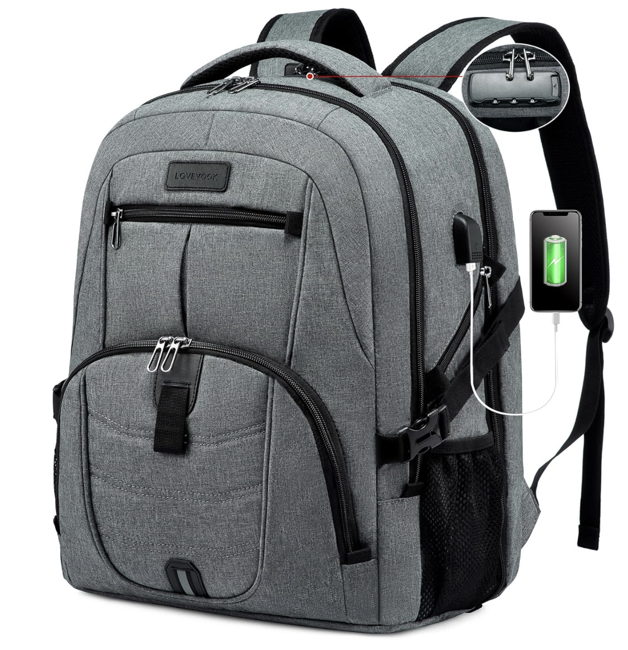 Laptop Backpack, 17-inch