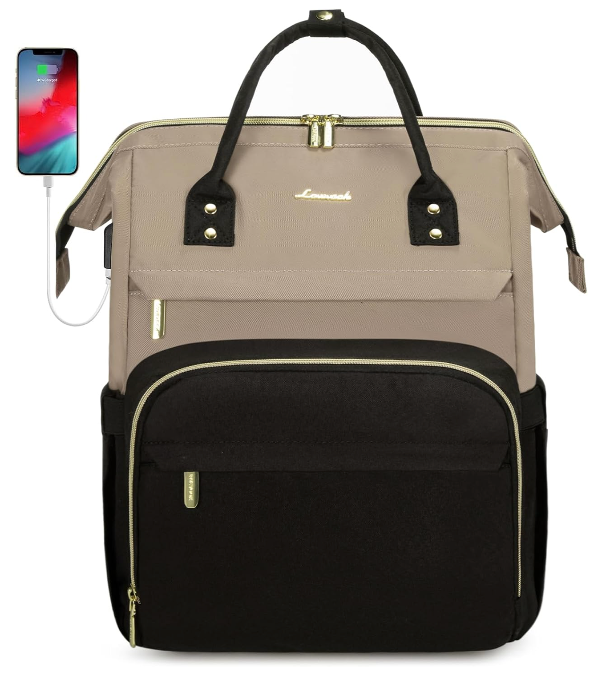 Laptop Backpack for Women, 15.6 inch  (option 1)